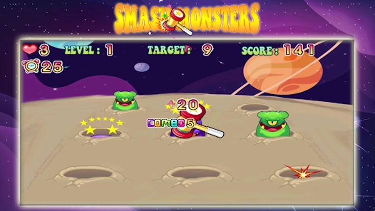 Smash Monsters - Punch Mouse screenshot