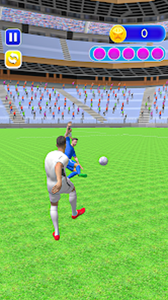 Soccer Player Football Game 3D Image