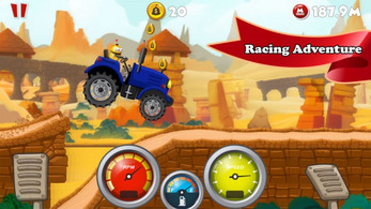 Tractor Games Toto Race Desert Image
