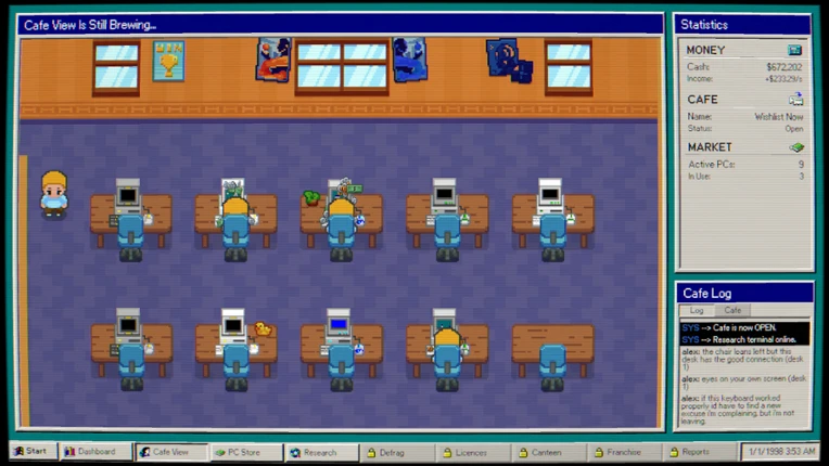 Internet Cafe 98 screenshot