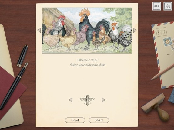 Jacquie Lawson Country Cottage screenshot