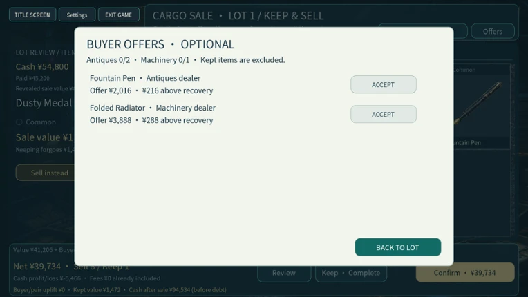 Mystery Cargo: Auction Tycoon Image