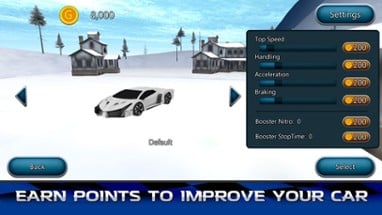 Snow Glide Car Driver Image