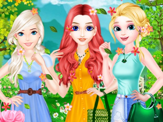 Spring Fashion Color Dress Image