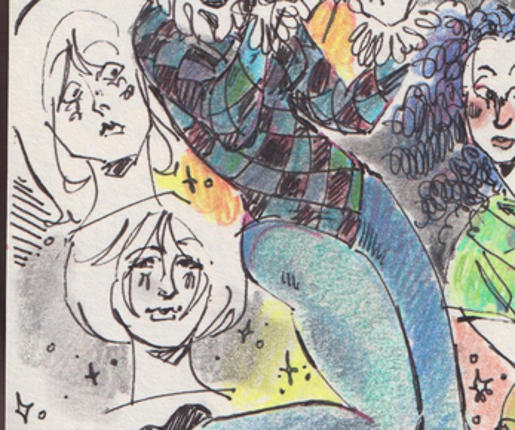 UGLY GIRL! (2022-2023) Sketchbook Image