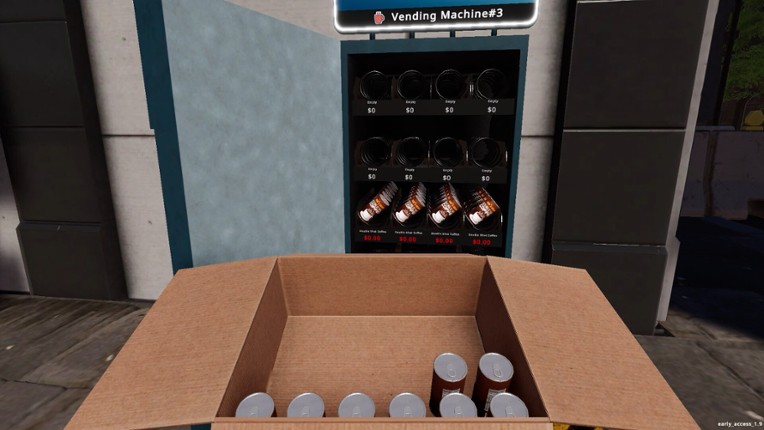 Vending Machine Business Simulator screenshot