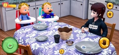 Baby Twins &amp; Mother Care Games Image