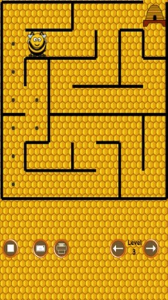 Beehive Maze Race (bee against the bear) Image