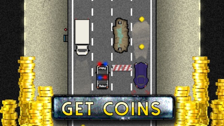Car Racing Survivor - A Cars Traffic Race to be a Zombie Roadkill and avoid The Police Chase screenshot