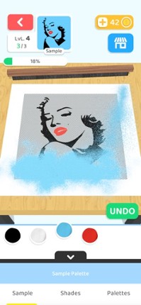 Colored Sand Painting screenshot