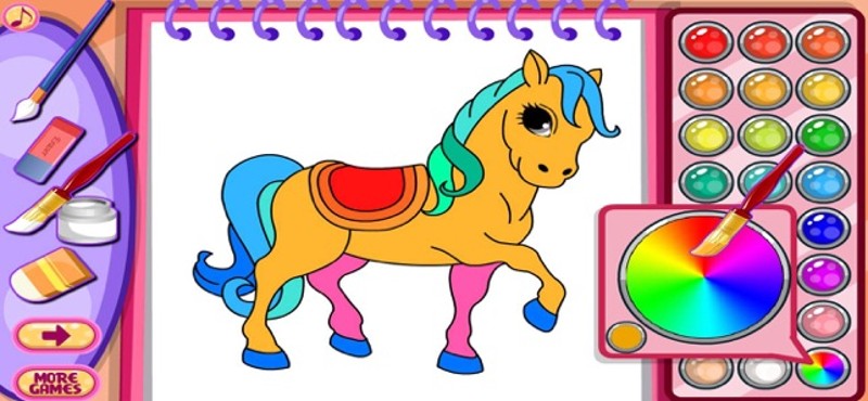 Coloring games - Drawing game screenshot