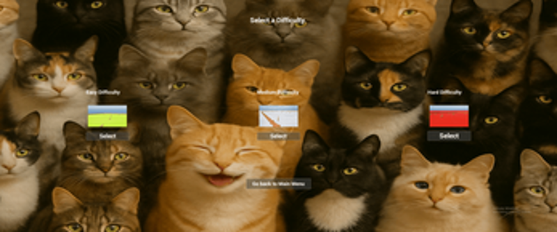 Crazy Kitten 3D Image