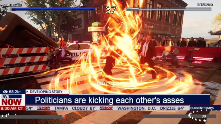 Election FighterZ: Kamala vs trump screenshot