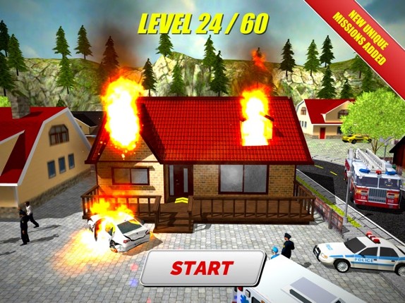 Emergency Firefighters 3D screenshot