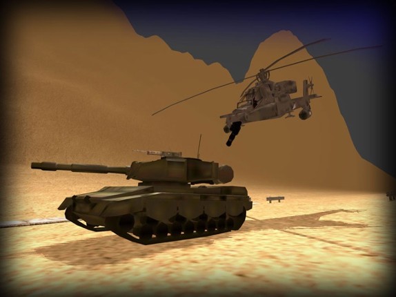 Enemy Cobra Helicopter Getaway - Dodge reckless Apache attack at frontline screenshot