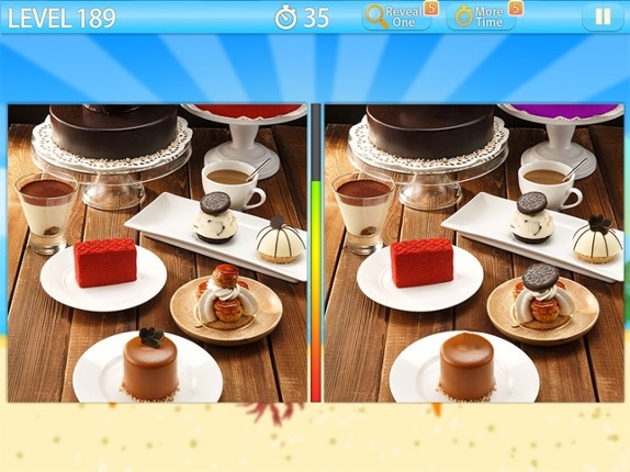 Find out the differences - Delicious cake screenshot