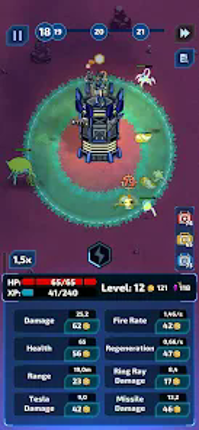 Space Defense: Idle Tower TD screenshot