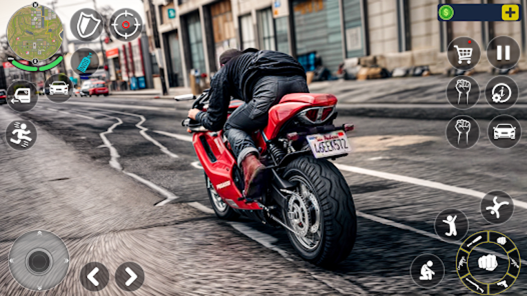 Open World City Bike Driving screenshot