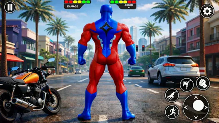 Speed Hero: Flying Spider Hero screenshot