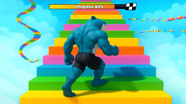 Monster Parkour: Blox Obby Run screenshot