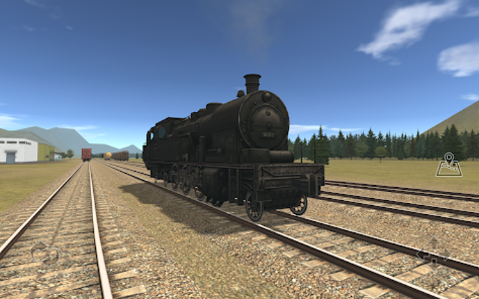 Train and rail yard simulator screenshot