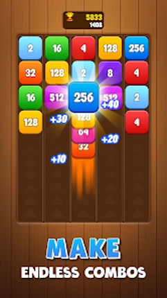 Wood Number Merge Image