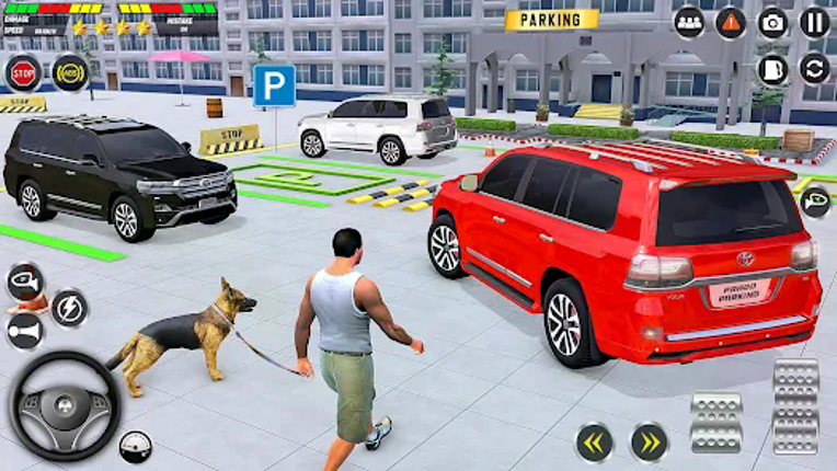Modern Prado Parking Games 3D screenshot