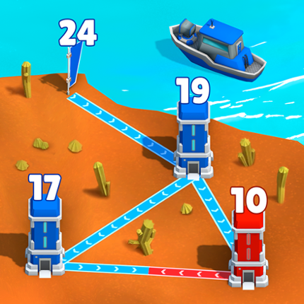 Tower Battle: Connect Towers Image