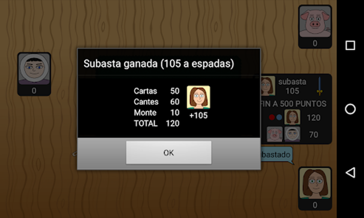 Tute Subastado screenshot