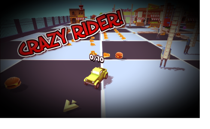 Crazy Rider Game Cover