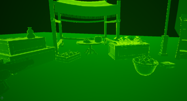 Thermal Imaging/Night Vision Post Process Shader for Unreal Image