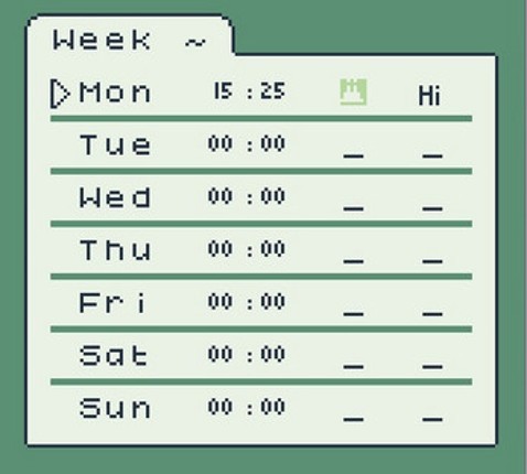 WeekPlanner screenshot