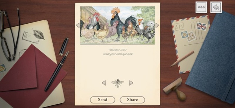 Jacquie Lawson Country Cottage screenshot