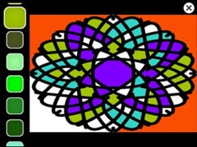 Mandala Design Colouring Image