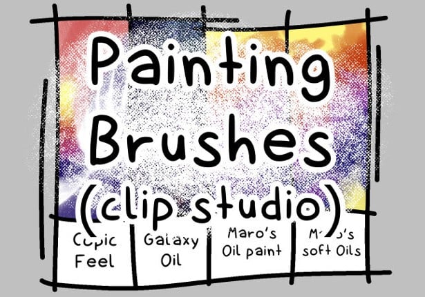 Painting Brushset Game Cover