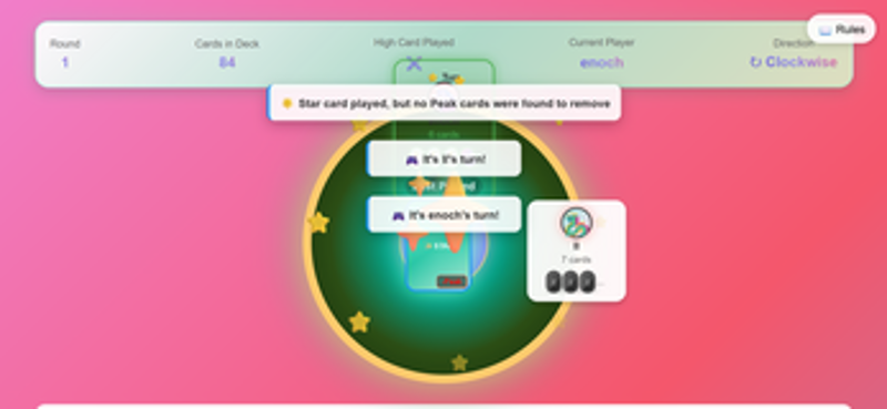 Peak - Card Game screenshot