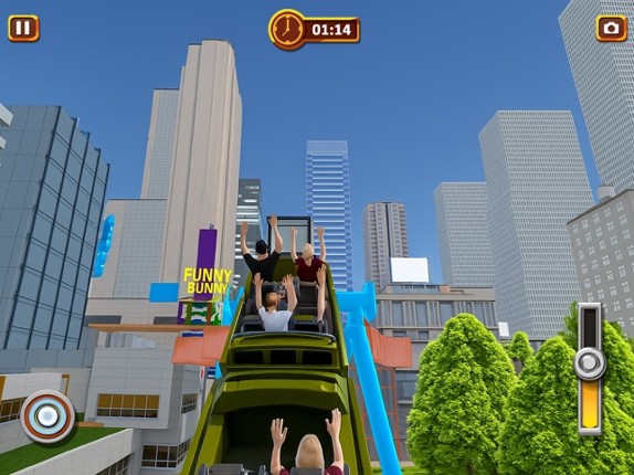 Roller Coaster Simulator Game screenshot