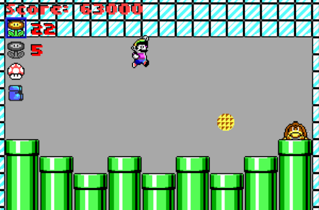 Super Mario in Marooned on Mars screenshot