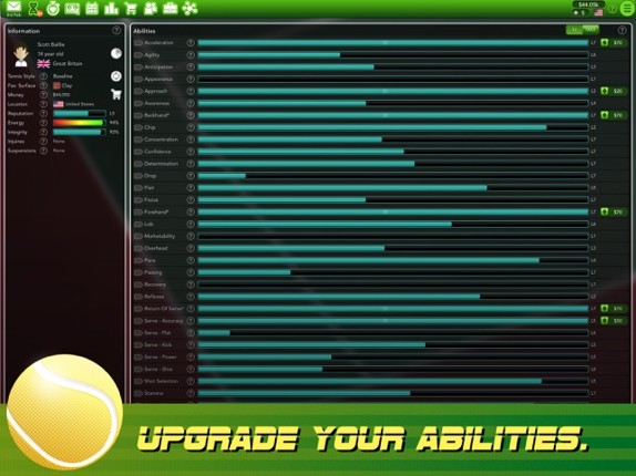 Tennis Superstar screenshot