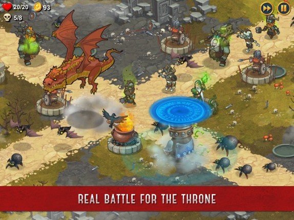 Throne: Tower Defense screenshot