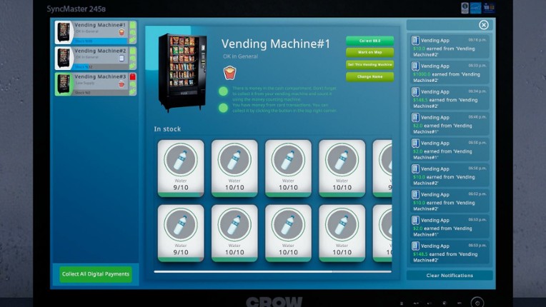 Vending Machine Business Simulator screenshot