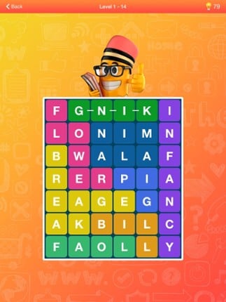 Worders XXL - word search puzzle game for lovers crosswords, hangman and scramble games screenshot