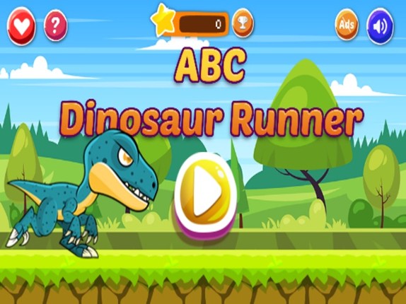 ABC Dinosaur Runner For Kids Alphabet Learning screenshot