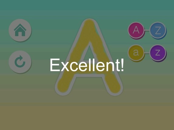 ABC Writing in Flat Design Image