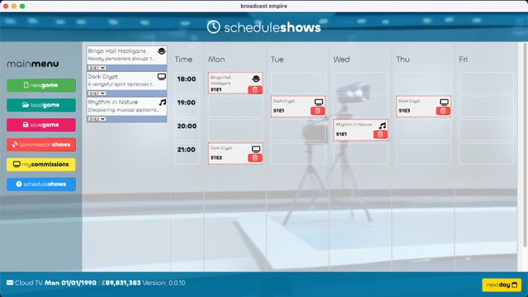 Broadcast Empire screenshot