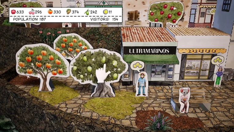 Cutout Village screenshot