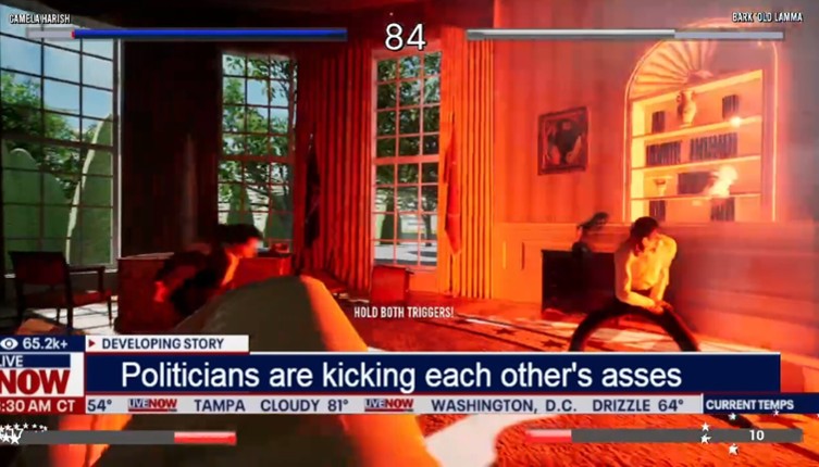 Election FighterZ: Kamala vs trump screenshot