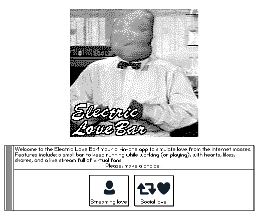 Games like Electric Love Bar (social love simulator 2k)