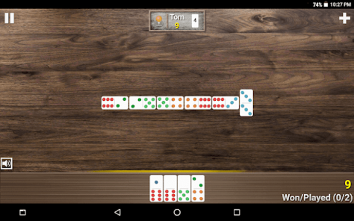 Fives and Threes Dominoes Image