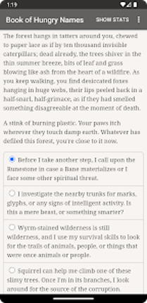 Werewolf: Book of Hungry Names screenshot